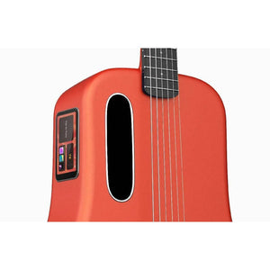 Lava Me 3 38″ Carbon Fiber Red Smart Guitar (with Space Bag)