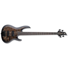 ESP LTD B-5 Ebony Bass Guitar - Charcoal Burst Satin