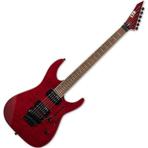 ESP LTD M-200FM Electric Guitar - See Thru Red