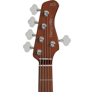 Sire P5 Alder 2ND Gen Dakota Red 5 String Bass Guitar